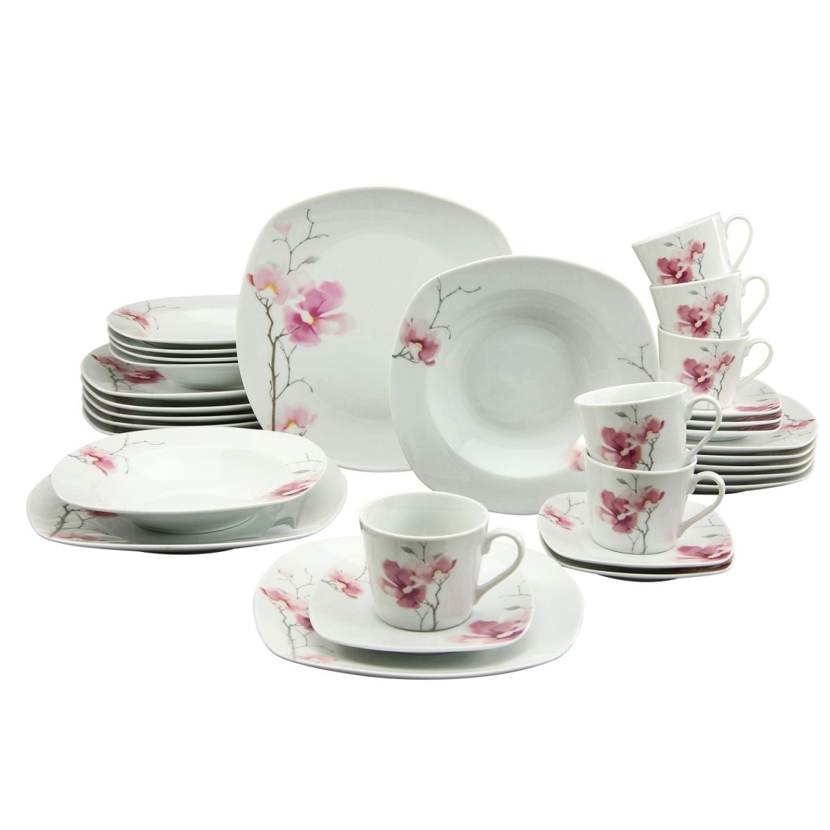 CreaTable Kombiservice AMELIE AIKO -  Kombiservice 30-tlg Amelie weiß