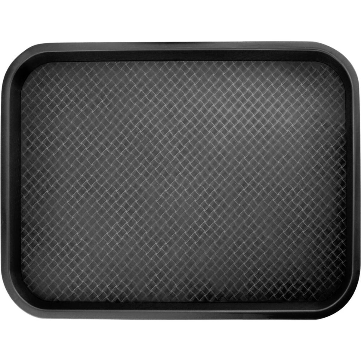 Stalgast Fast Food Tablett 45x35 cm (LxB); schwarz; rechteckig