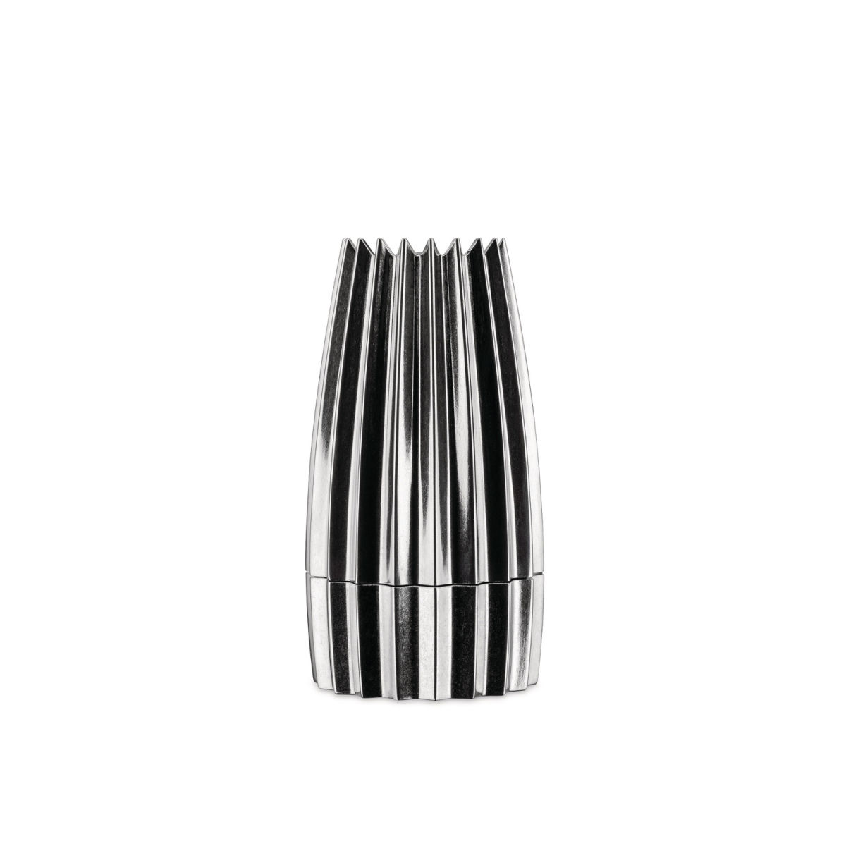 Alessi Grind Salz-/Pfeffer- und Gewürzmühle; 7.5x14.2 cm (ØxH); silber