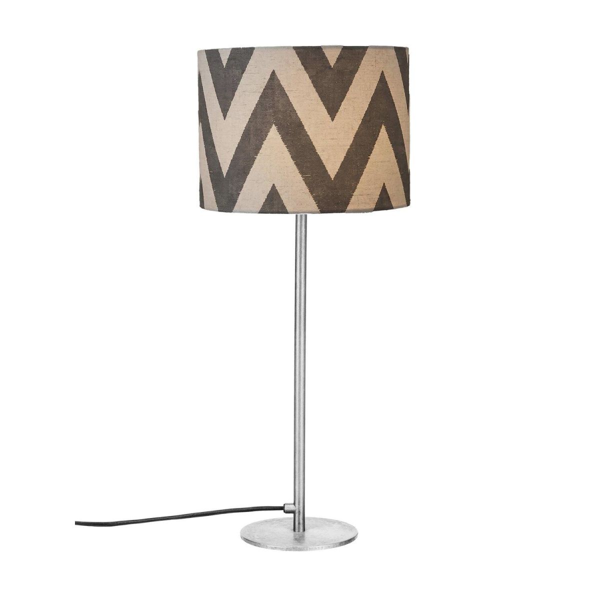 lampada da tavolo PR Home; 58x20x58 cm (LxLxH); argento