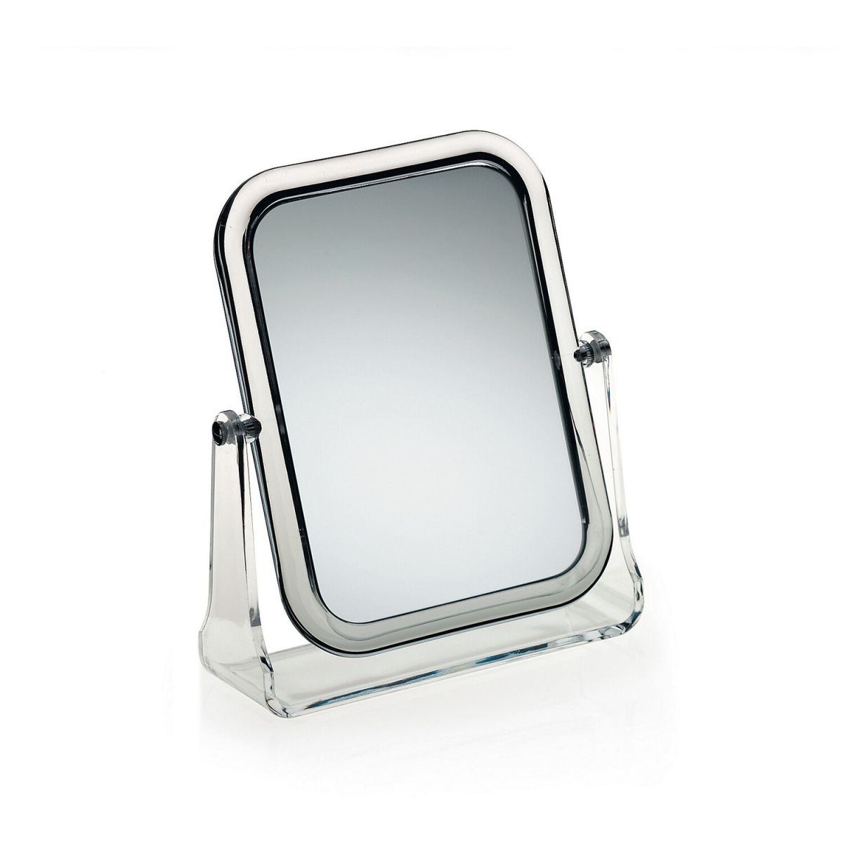 kela Standspiegel Fiona Acryl silber glänzend 18x5.5x21 cm (LxBxH); silber