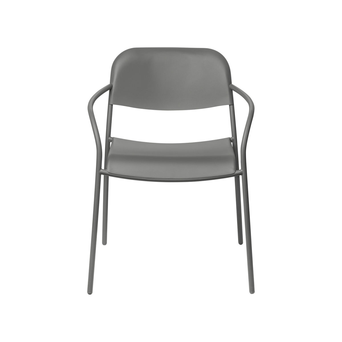 blomus Armlehnstuhl -YUA- 60x47x77 cm (BxTxH); steingrau