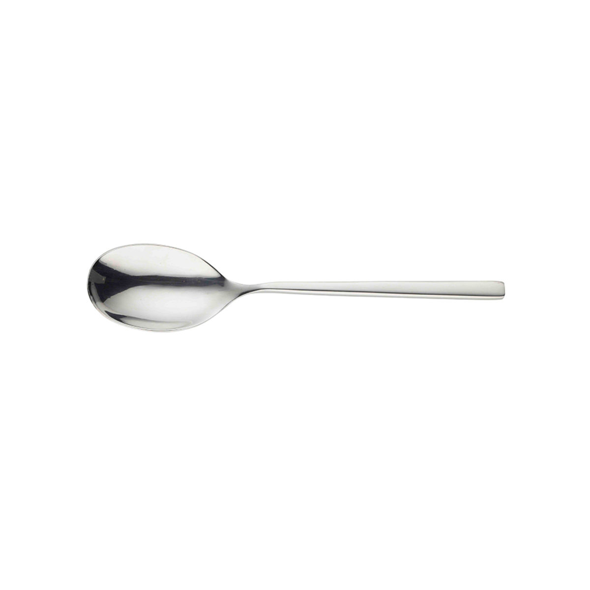 Cucchiaio da dessert TIE Forgiato Pintinox; 18 cm (L); argento; 12 pz. / Pacco