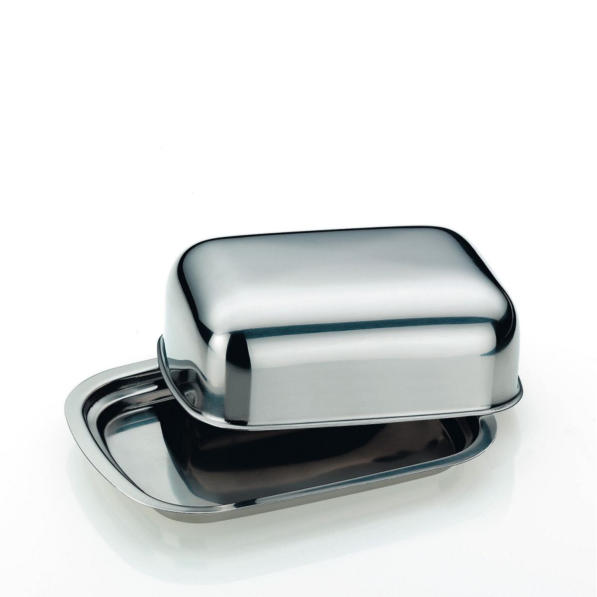 kela Butterdose Vision Edelstahl 18/10 15.5x11x5 cm (LxBxH); silber; rechteckig