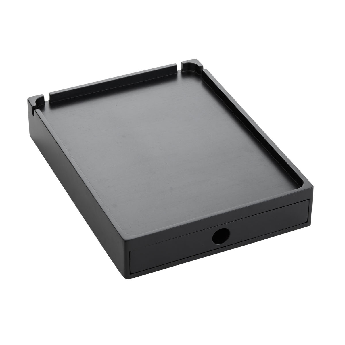Emberton Amesbury Kompaktes Espresso-Schubladentablett 31.5x7.5x39 cm (BxHxT); schwarz; 5 Stück / Pack