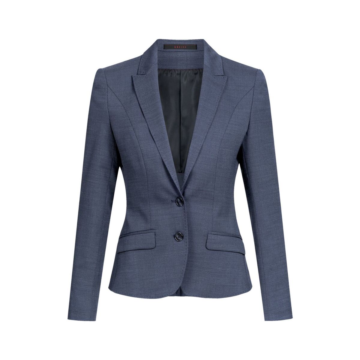 GREIFF Damen-Blazer SF Modern 37.5 Pinpoint Kleidergröße 32; blau