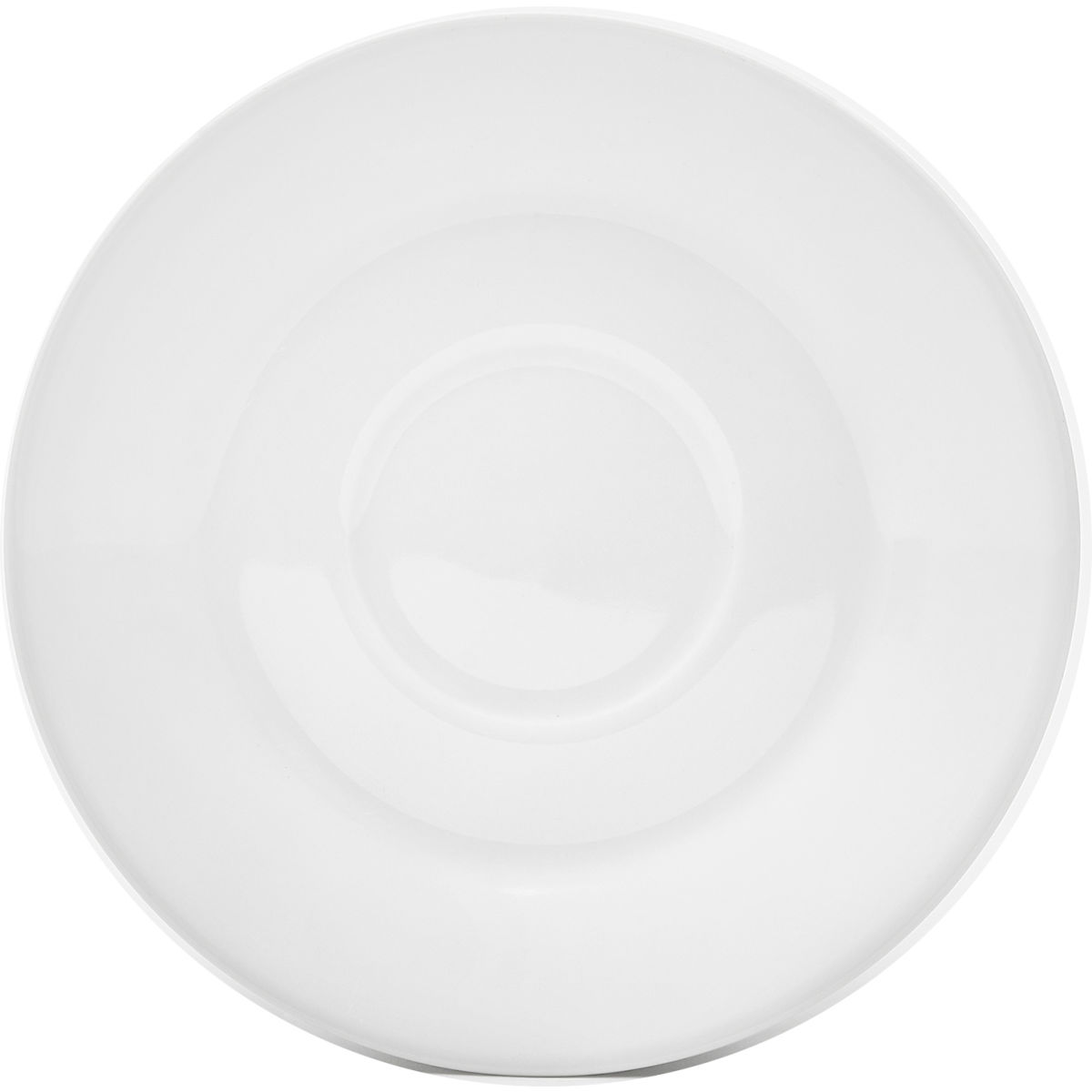 van Well Untertasse Trend, 15cm, van Well 15x1.9 cm (ØxH); weiß; rund; 6 Stück / Pack