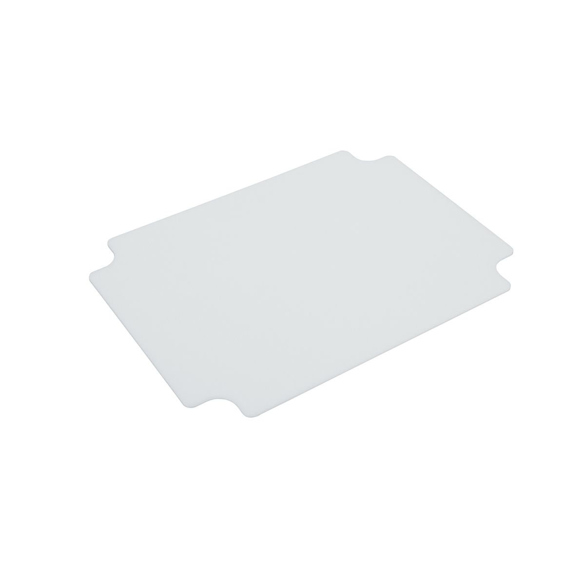 Schneider Schneidebrett 40x30x3 cm (LxBxH); weiß; rechteckig; 6 Stück / Pack