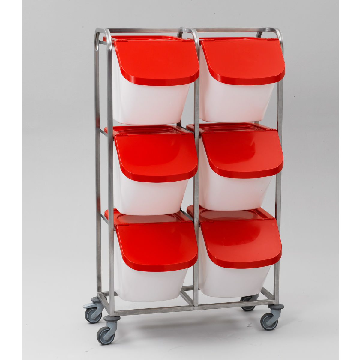 Scaritech Deckel für 15-Liter-Behälter; rot; 5 Stück / Pack