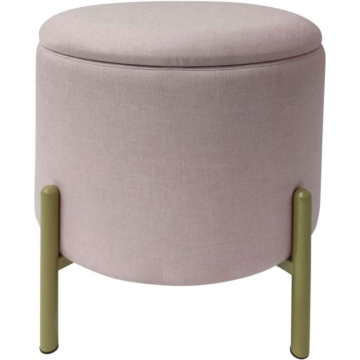 ECHTWERK Sitzhocker 36x40x40x40 cm (BxTxHxL); altrosa