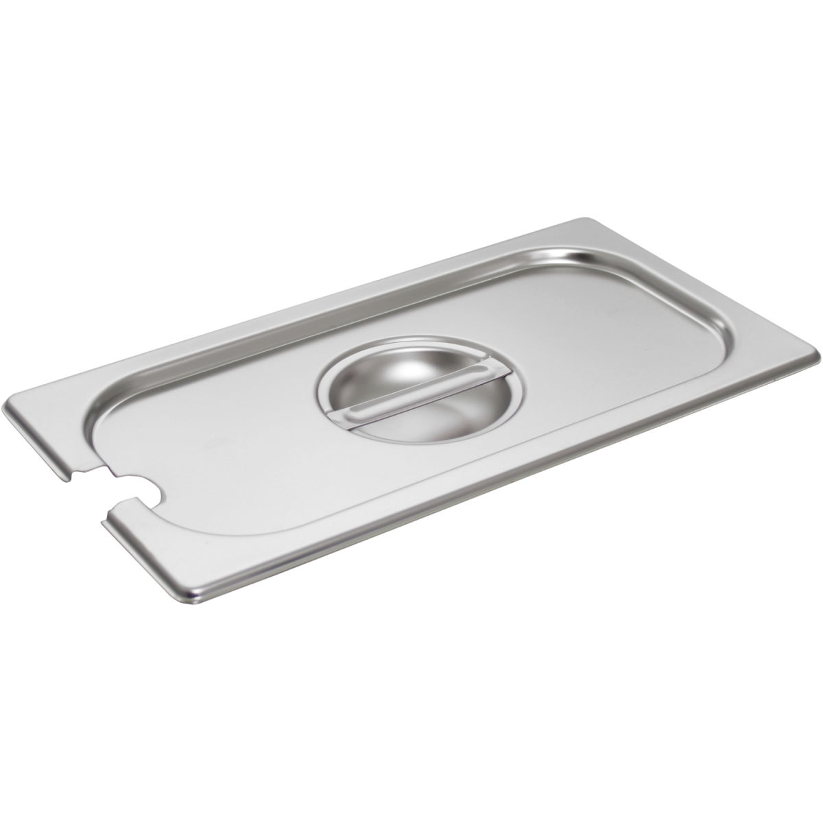 Schneider Deckel GN 1/3 mit Löffelaussparung GN 1/3, 3 cm (T); edelstahl