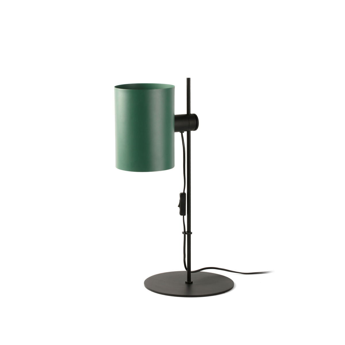 FARO Barcelona GUADALUPE Tischleuchte schwarz/grün 55 cm (H); grün/schwarz