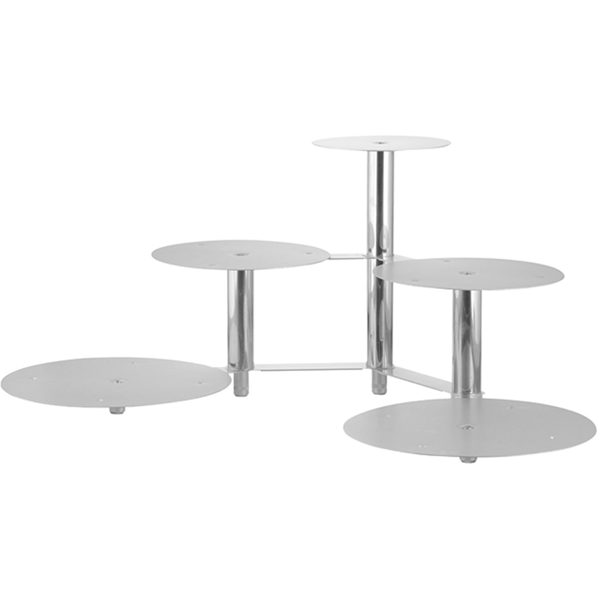 Schneider Tortenständer 38 cm (H); silber; rund