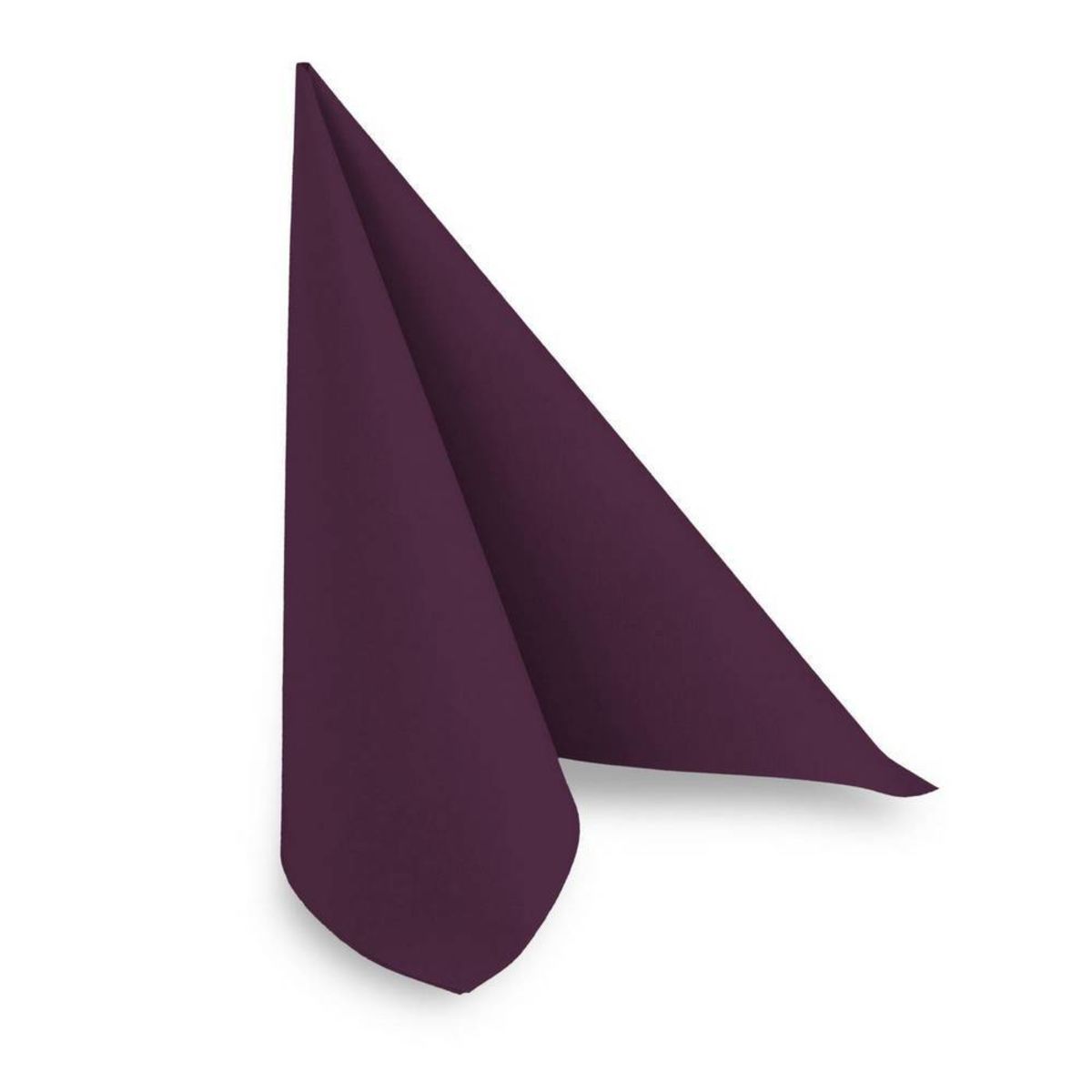 Plock Airlaid-Servietten 40 x 40 cm 40x40 cm (BxL); pflaume; 800 Stück / Pack
