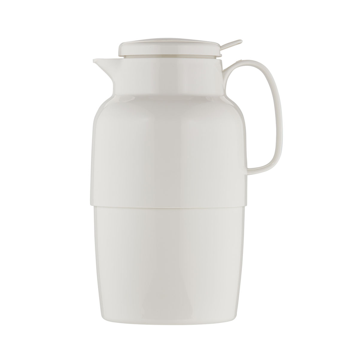 helios Isolierkanne Mondo Push 2 l, 27.5 cm (H); weiß; rund