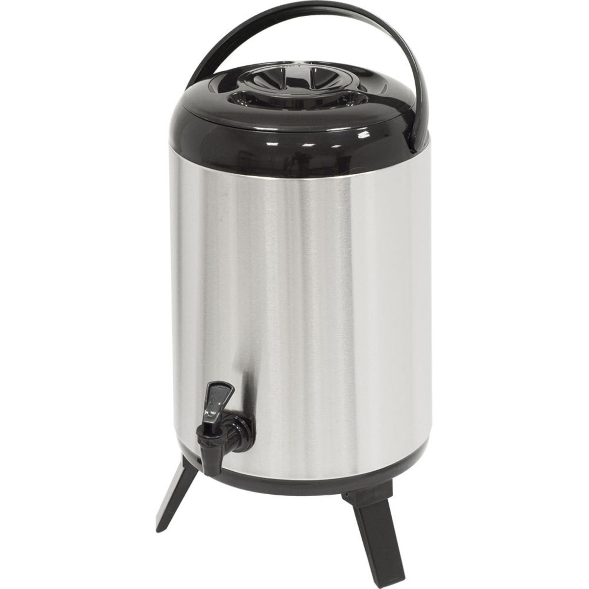 Stalgast Getränke-Dispenser 9.5 l, 23x41 cm (ØxH); silber/schwarz