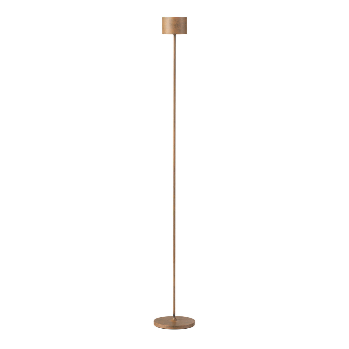 blomus Mobile LED-Leuchte -FAROL FLOOR- Farbe Rusty Look 15x15x15x114 cm (LxBxØxH); rostbraun