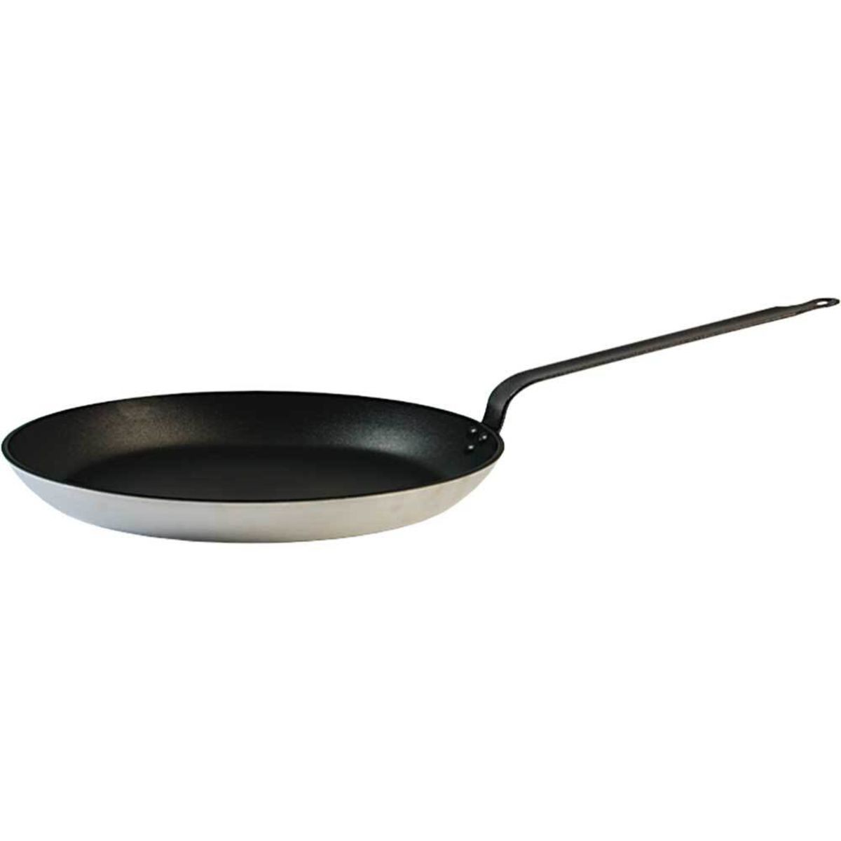Stalgast Crepes-Pfanne aus Aluminium mit Antihaftbeschichtung 0.8 l, 25x2 cm (ØxH); silber