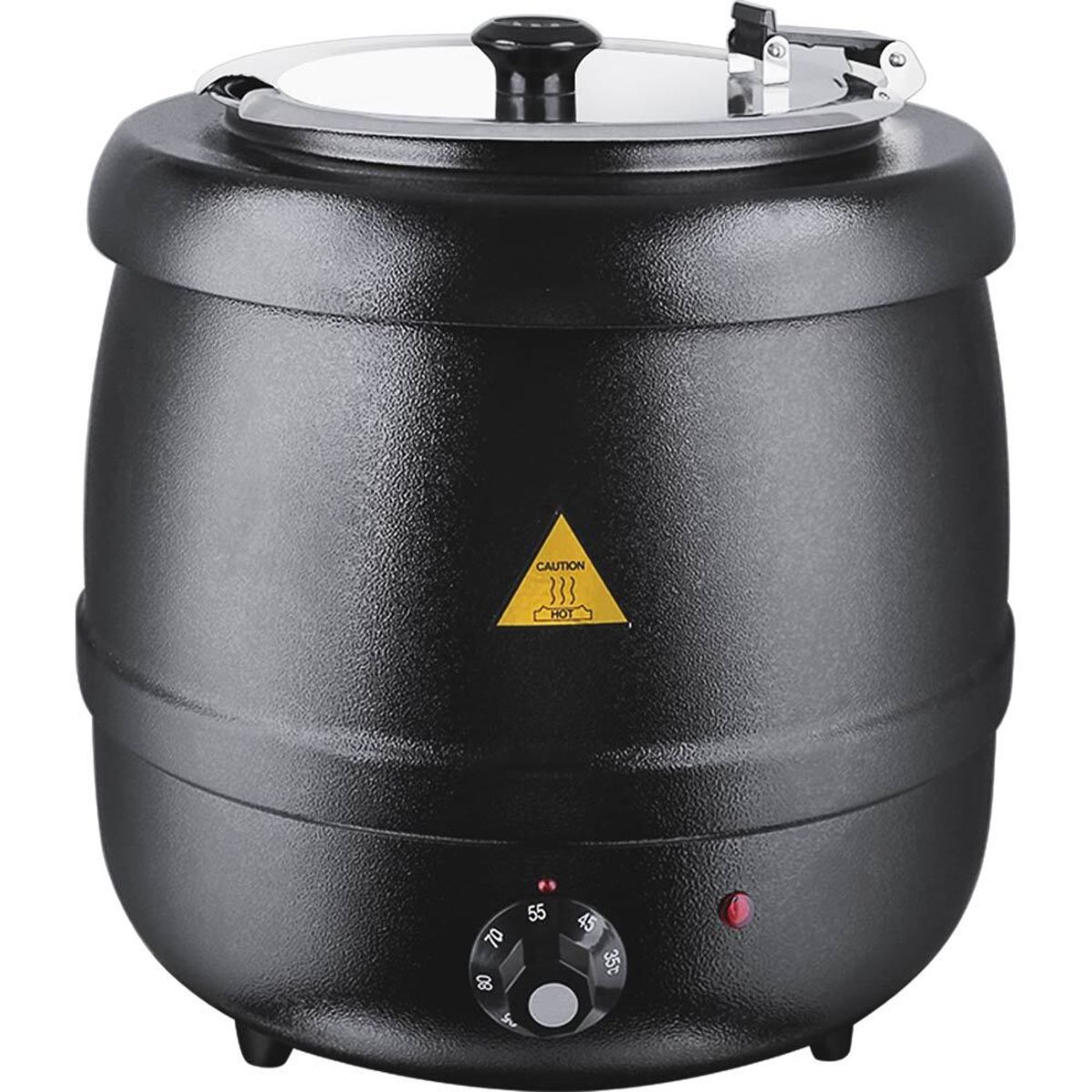 Pentola elettrica per zuppa, 10 litri Stalgast; 8500 ml, 34x37 cm (LxH); nero