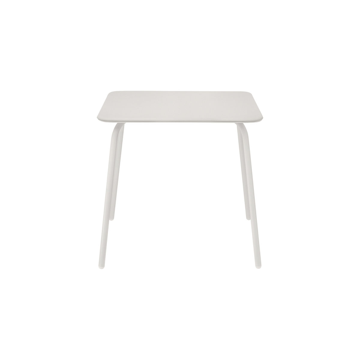 blomus Bistrotisch -YUA- 80 x 80 cm 80x80x74 cm (LxBxH); hellgrau; rechteckig