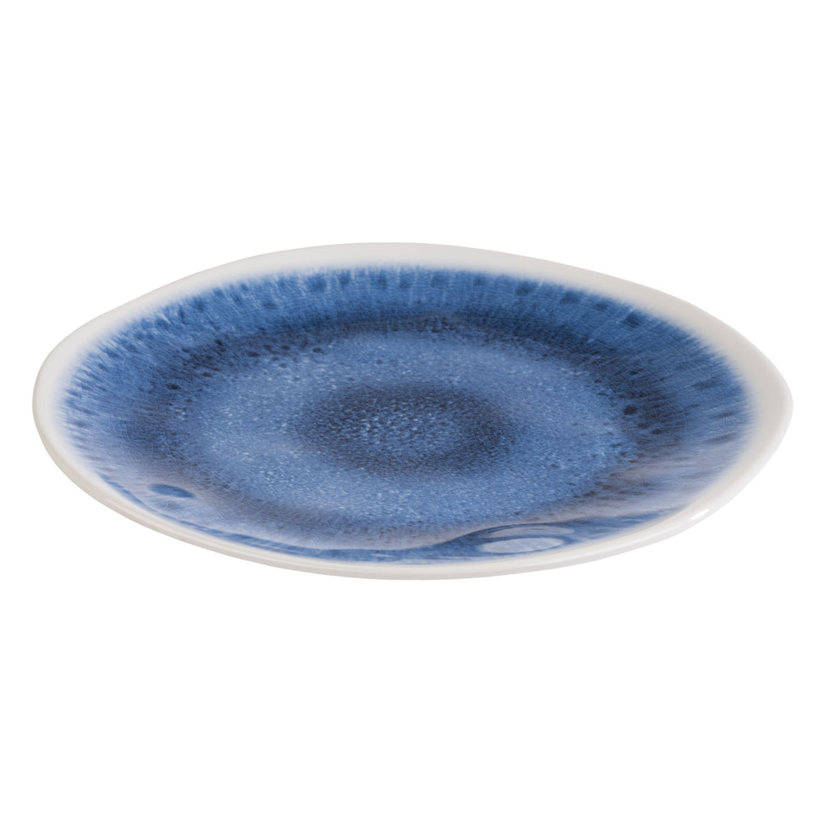 APS Teller BLUE OCEAN, Melamin; 21.5x21.5x21.5x2 cm (LxBxØxH); blau; rund