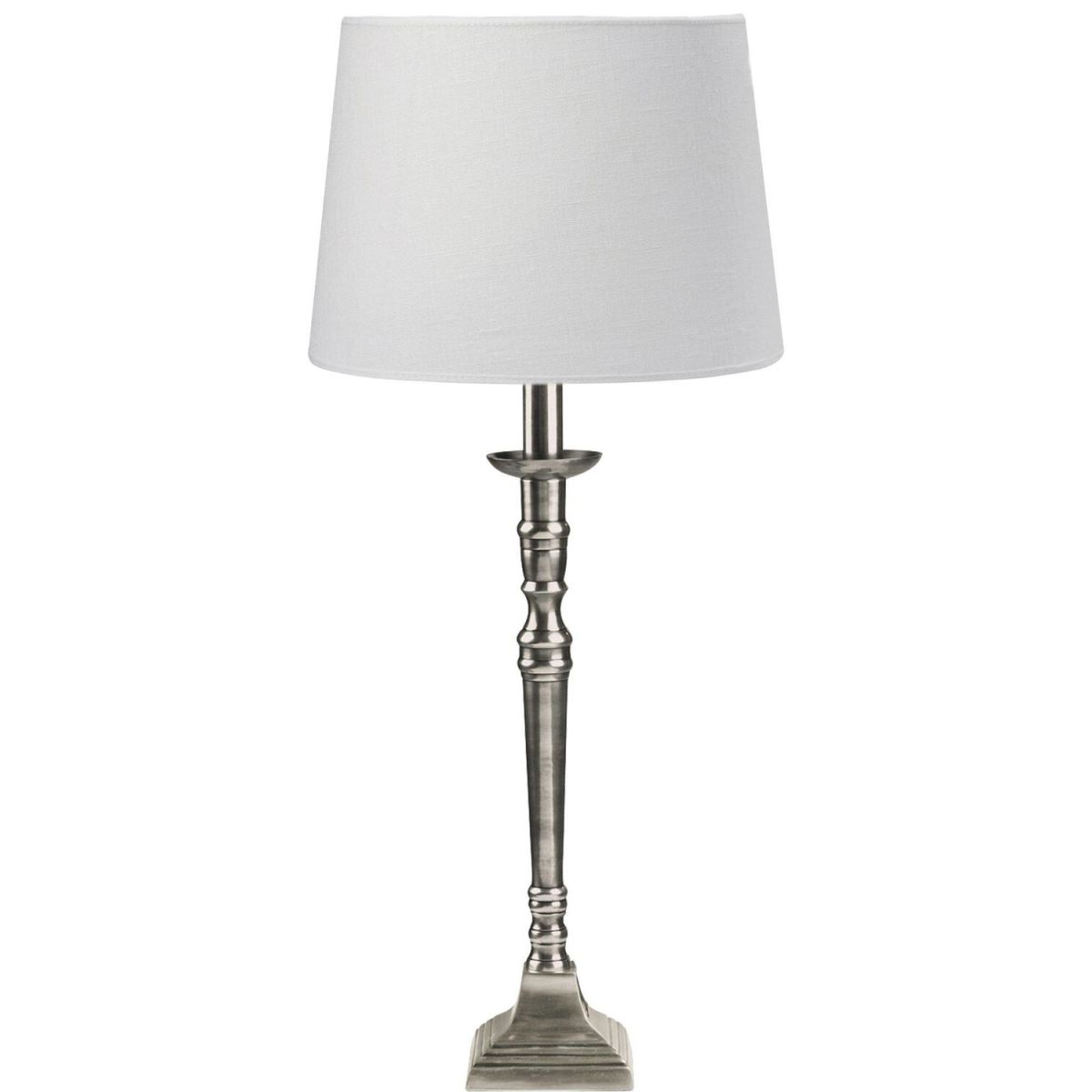 Lampada da tavolo Salong PR Home; 55x20x55 cm (LxLxH); argento