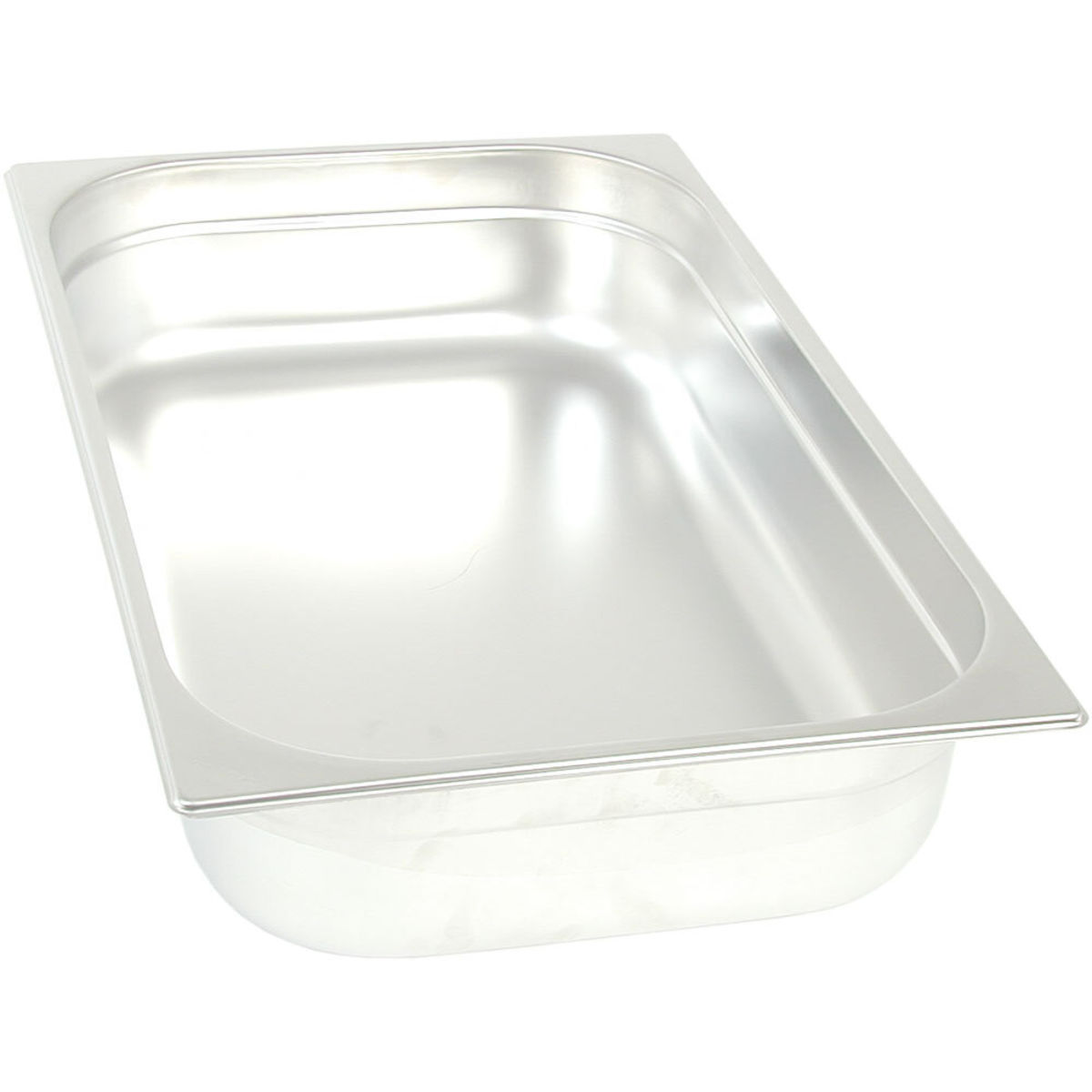 Stalgast Edelstahl Gastronormbehälter Serie STANDARD GN 1/1, 2.2 l, 53x32.5x2 cm (LxBxT); silber