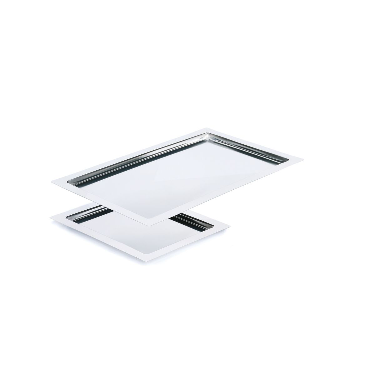 APS Tablett Sektion GN 1/1, 53x32.5x2 cm (LxBxH); silber; rechteckig