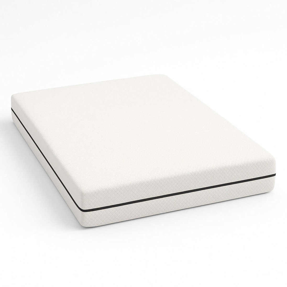 The White Stone Matratze Fuze, Schaum, Antiallergisch 90x200x14 cm (BxLxH); weiß; H3-fest