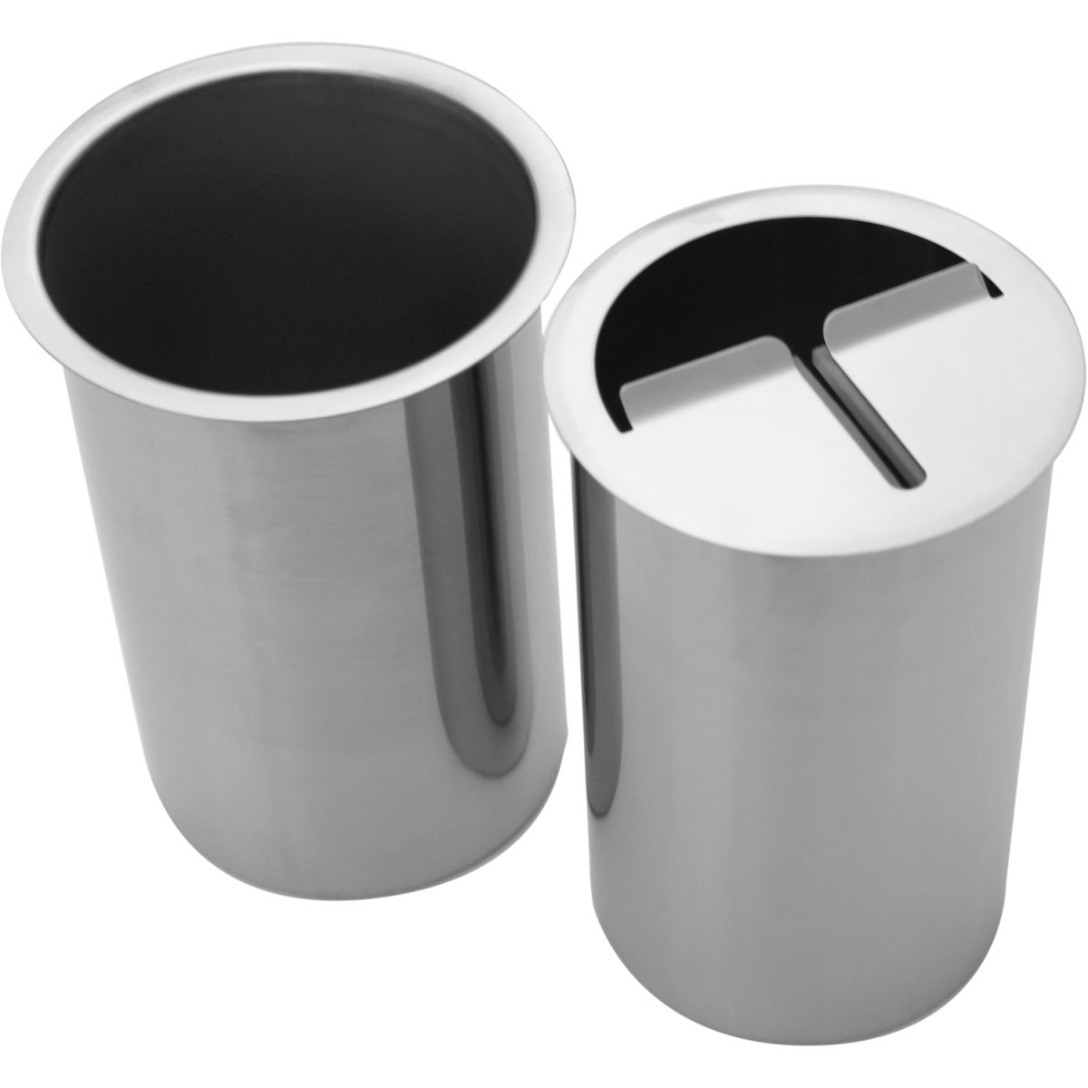 Schneider Messer-Abstreifbehälter One Size, 12.5x18 cm (BxT); edelstahl