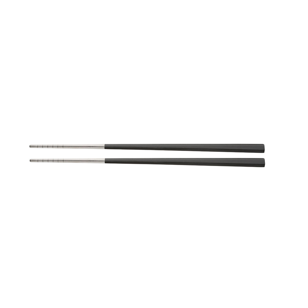 Pintinox Essstäbchen 2er Set HIVE Satin 22 cm (L); schwarz; 12 Stück / Pack