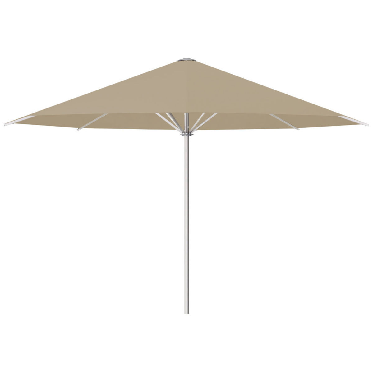 May May Marktschirm I Schattello rund 500x425 cm (ØxH); beige; rund