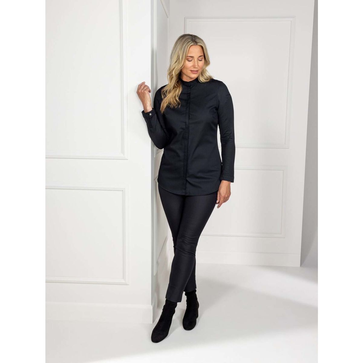 Le Nouveau Chef Kochjacke Jolie Kleidergröße 3XL; schwarz