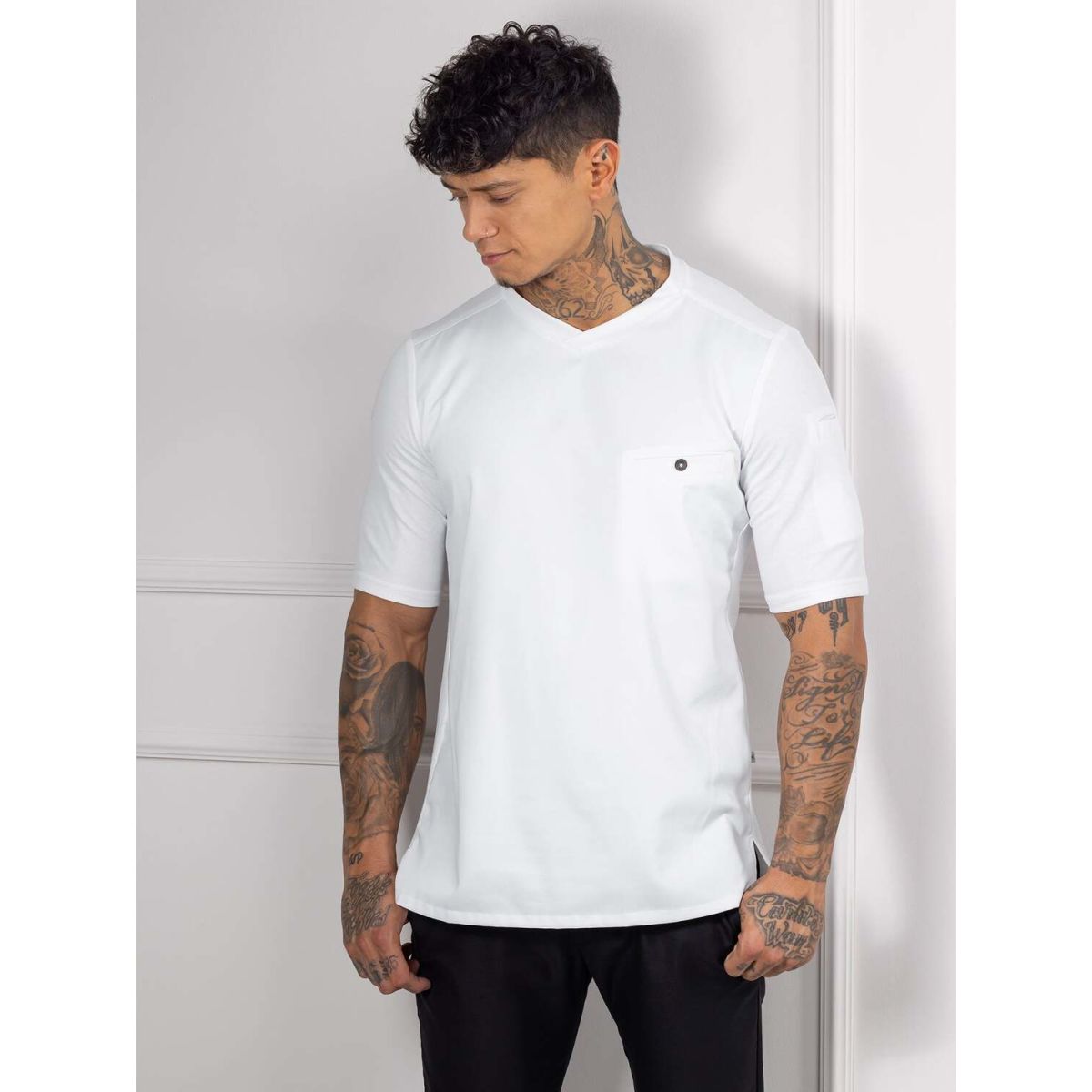 Le Nouveau Chef T-Shirt Ferre Kleidergröße M; weiß