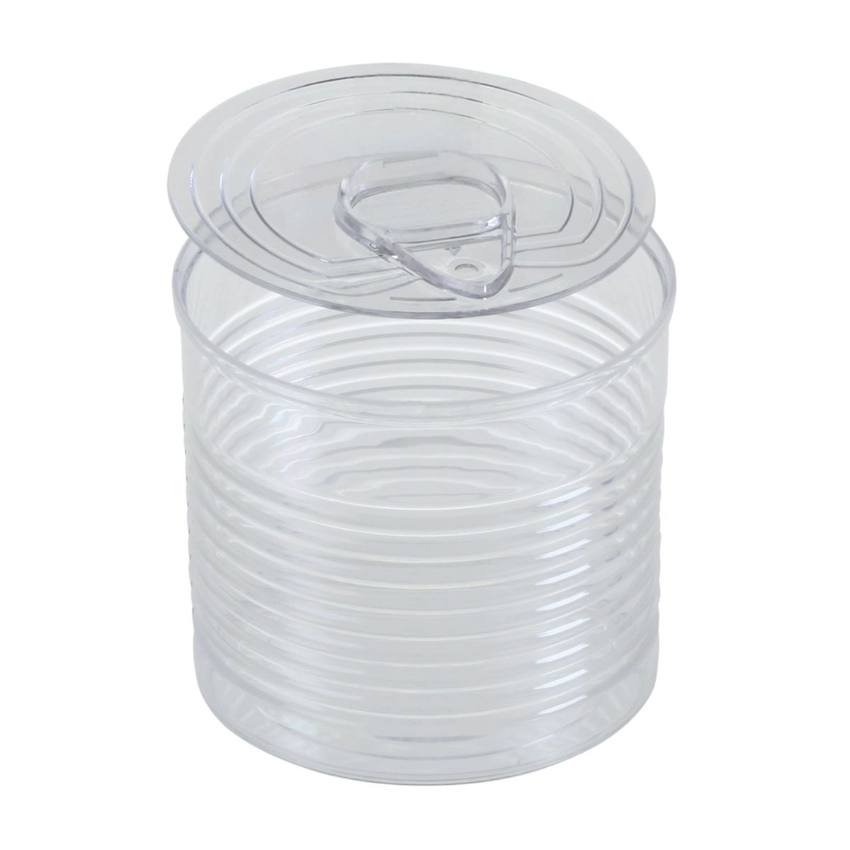 designline Konservendose PP 220 ml, 7.4x7 cm (ØxH); transparent; 100 Stück / Pack