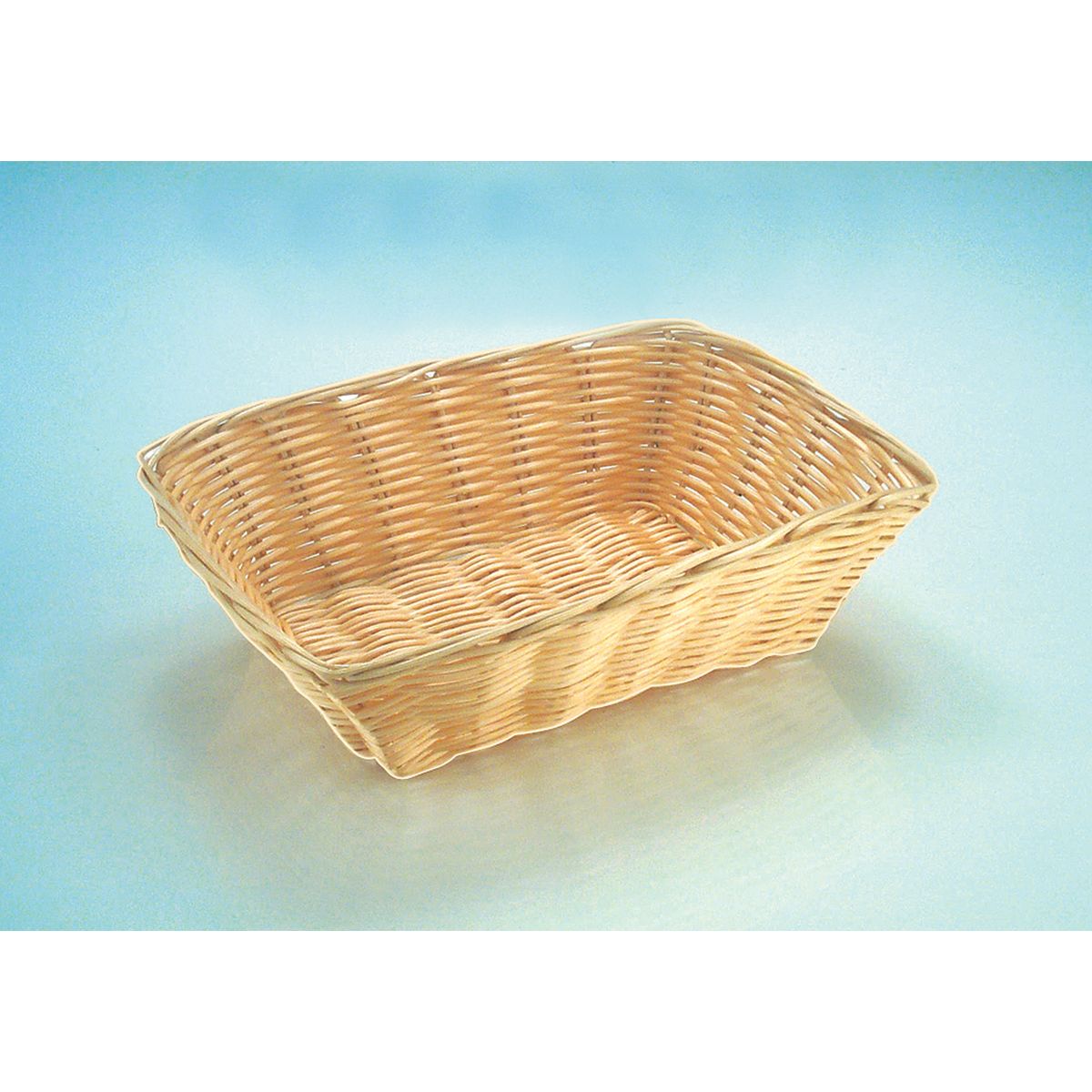 APS Korb BASIC, Polypropylen, eckig 30x22x7 cm (LxBxH); natur; rechteckig