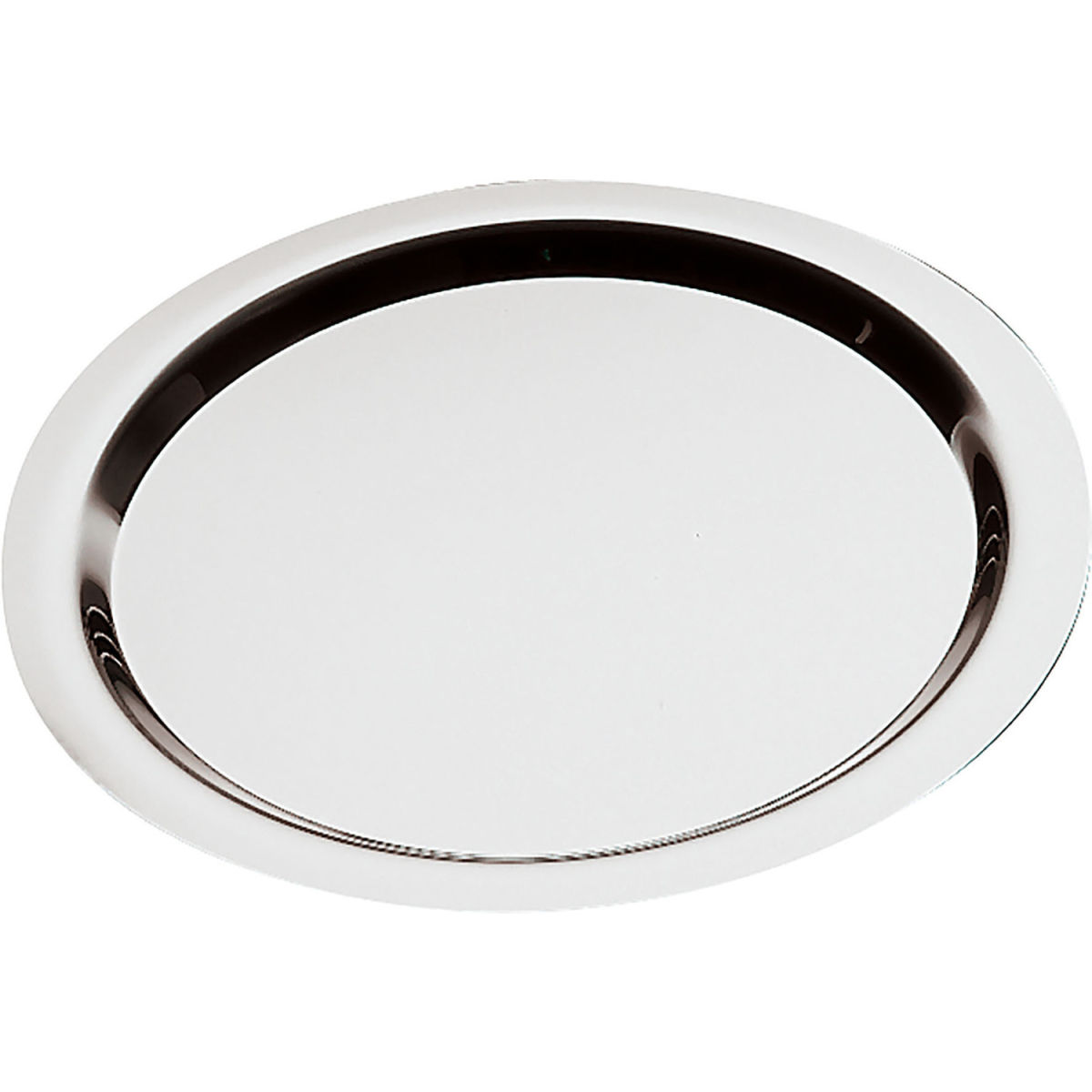 APS Tablett FINESSE, 18/0 Edelstahl, rund 32x32x32x1.2 cm (LxBxØxH); silber; rund
