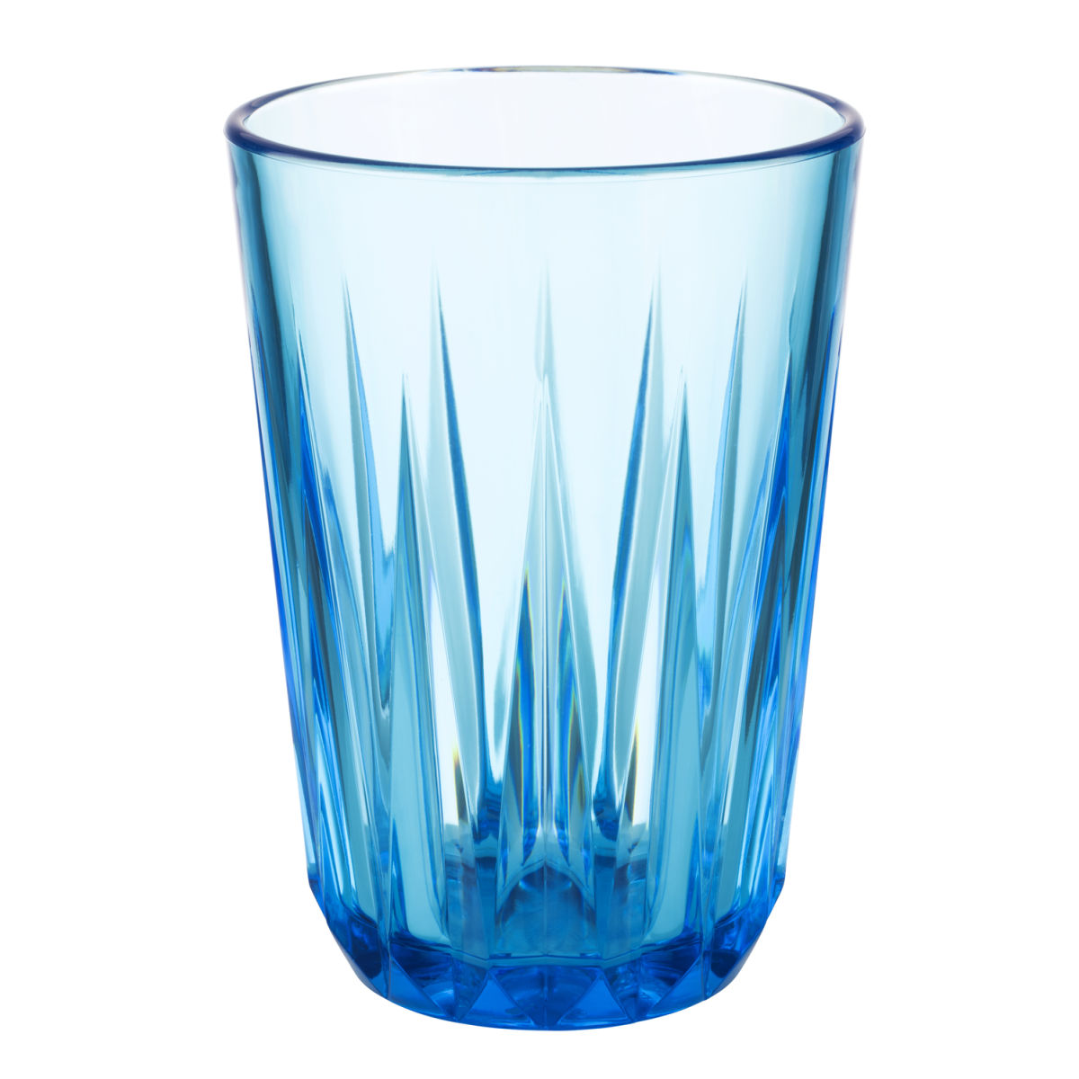 APS Dricksglas i plast Crystal; 20 cl, 7.5x11 cm (ØxH); Blå