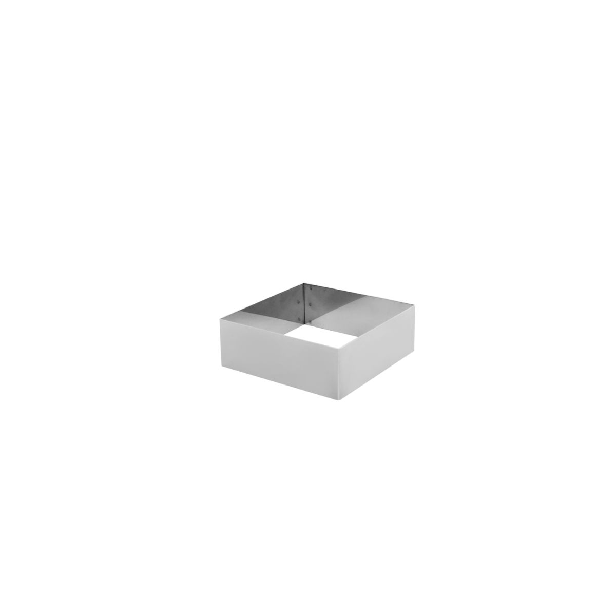 Schneider Schnitten-/Backrahmen Quadrat 14x14x5 cm (LxBxH); edelstahl