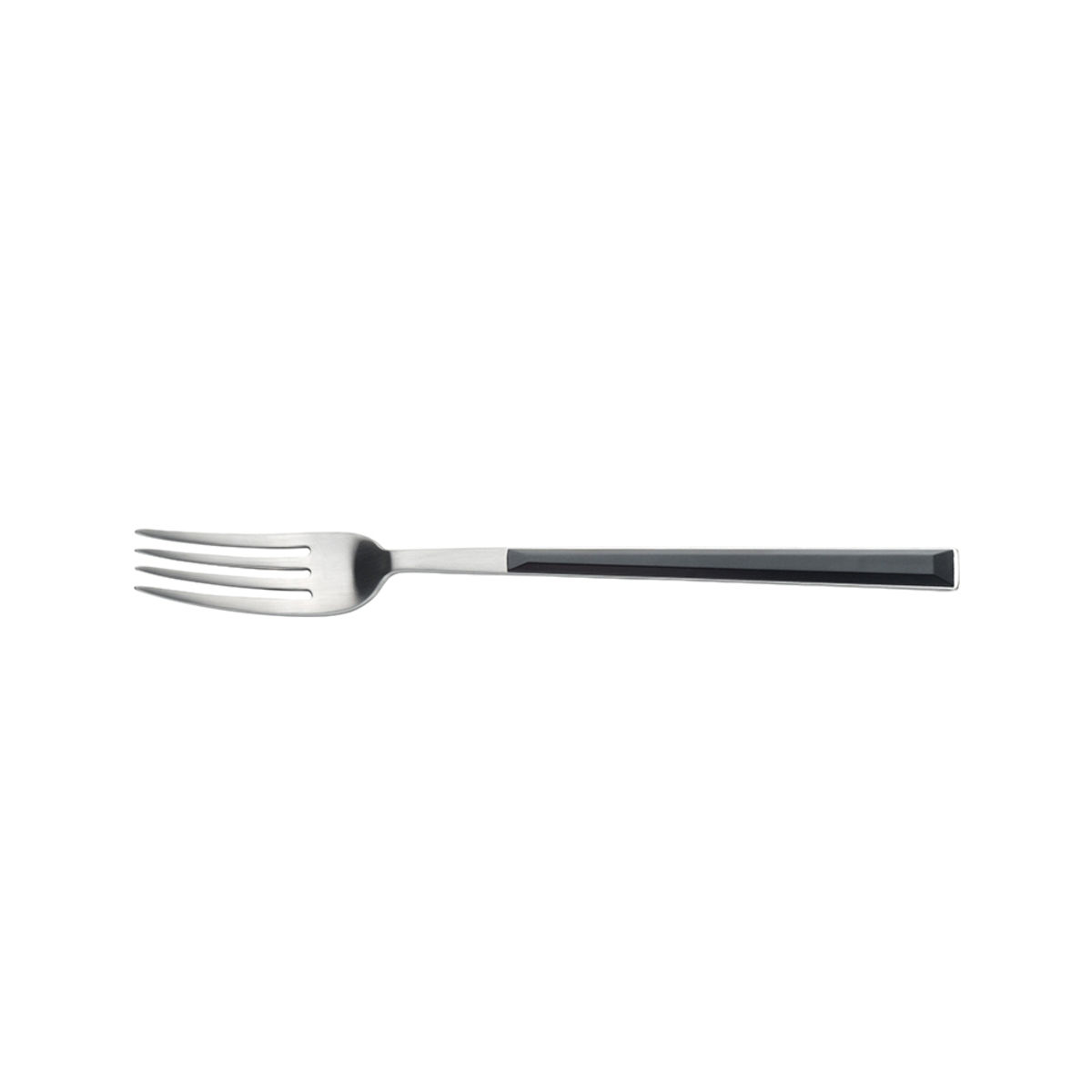 Pintinox Tafelgabel SUSHI PRO Satin ABS Griff Weiss 21 cm (L); schwarz; 12 Stück / Pack