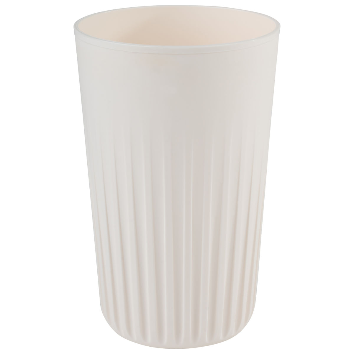 APS Mehrwegbecher TO GO, Polypropylen 400 ml, 8.5x8.5x13.5 cm (LxBxH); weiß