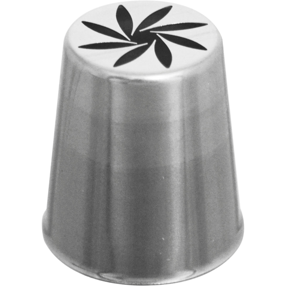 Schneider Tülle Blümchen Edelstahl 4.2x2.5 cm (HxØ); edelstahl