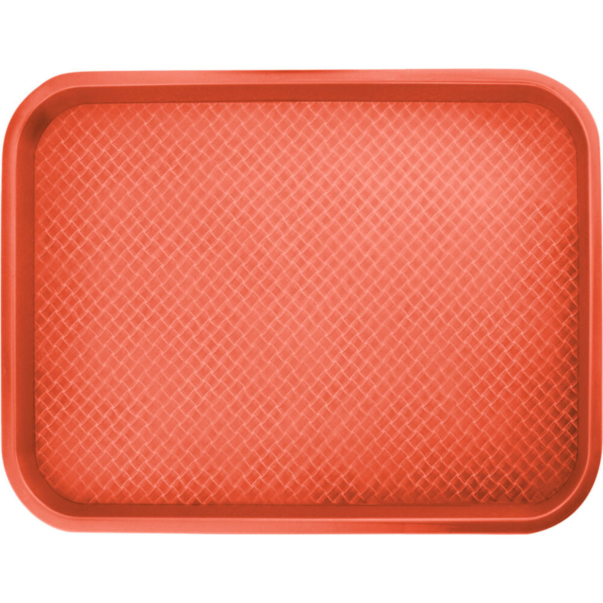Stalgast Fast Food Tablett 45x35 cm (LxB); rot; rechteckig