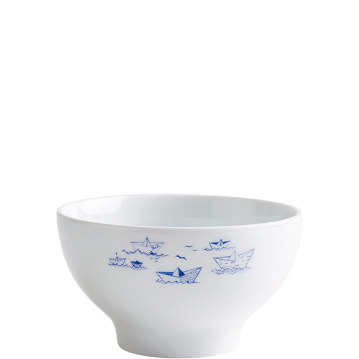 Kahla Bowl Ahoi Marie Schiffe 490 ml, 13.7x7.9 cm (ØxH); blau; 6 Stück / Pack