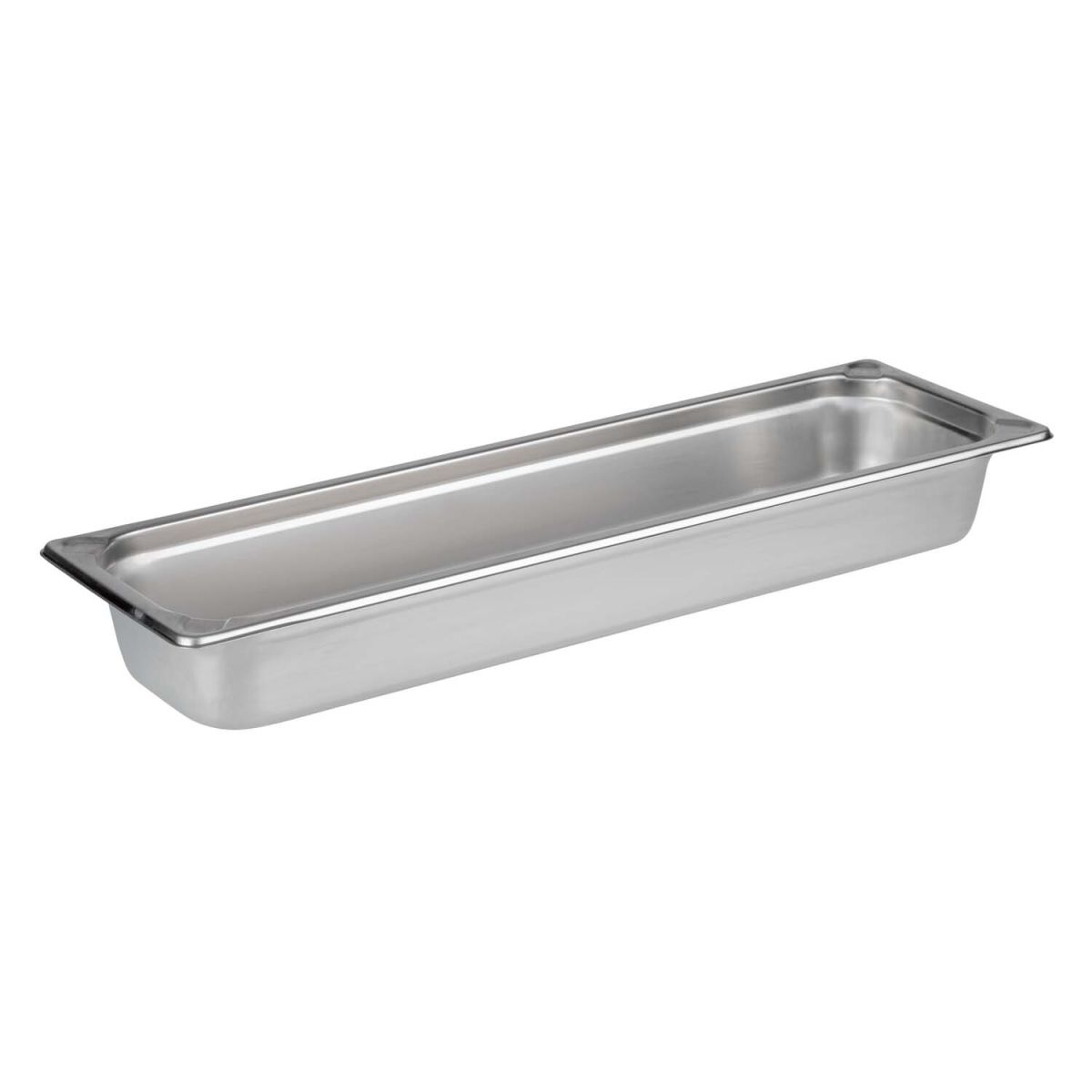 APS GN 2/4 Behälter, Edelstahl GN 2/4, 3.6 l, 53x16.2x6.5 cm (LxBxT); silber
