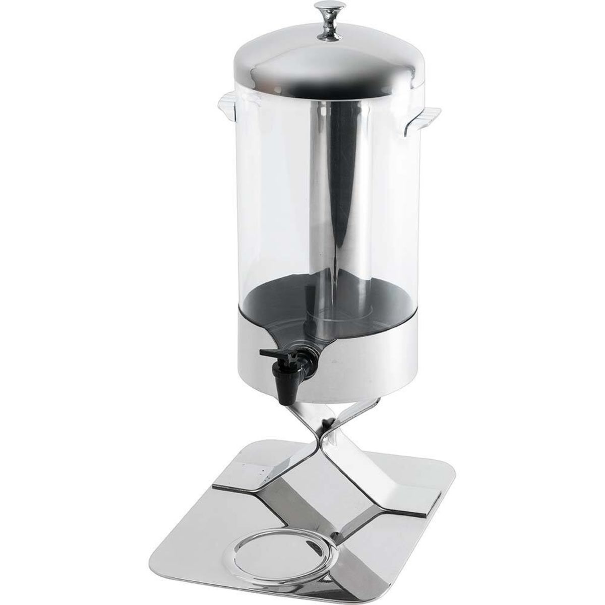 Sunnex Saftdispenser/Getränkespender, 5 Liter 5 l, 22x51x28 cm (BxHxT); schwarz/transparent