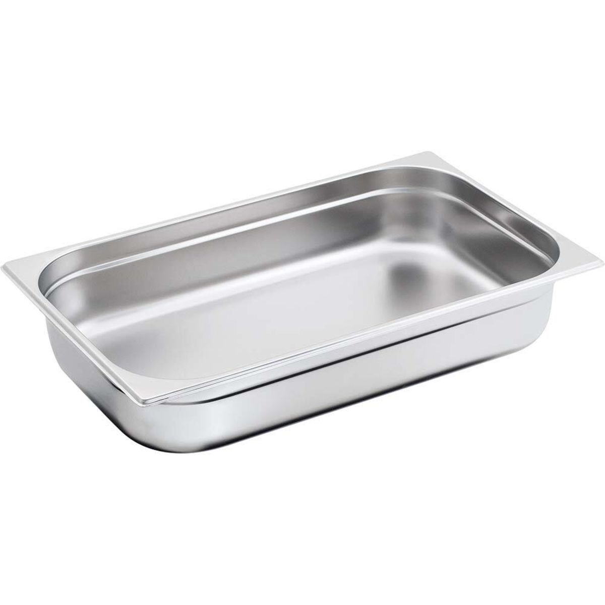 Stalgast Edelstahl Gastronormbehälter Serie BASIC GN 1/1, 26 l, 53x32.5x20 cm (LxBxT); silber