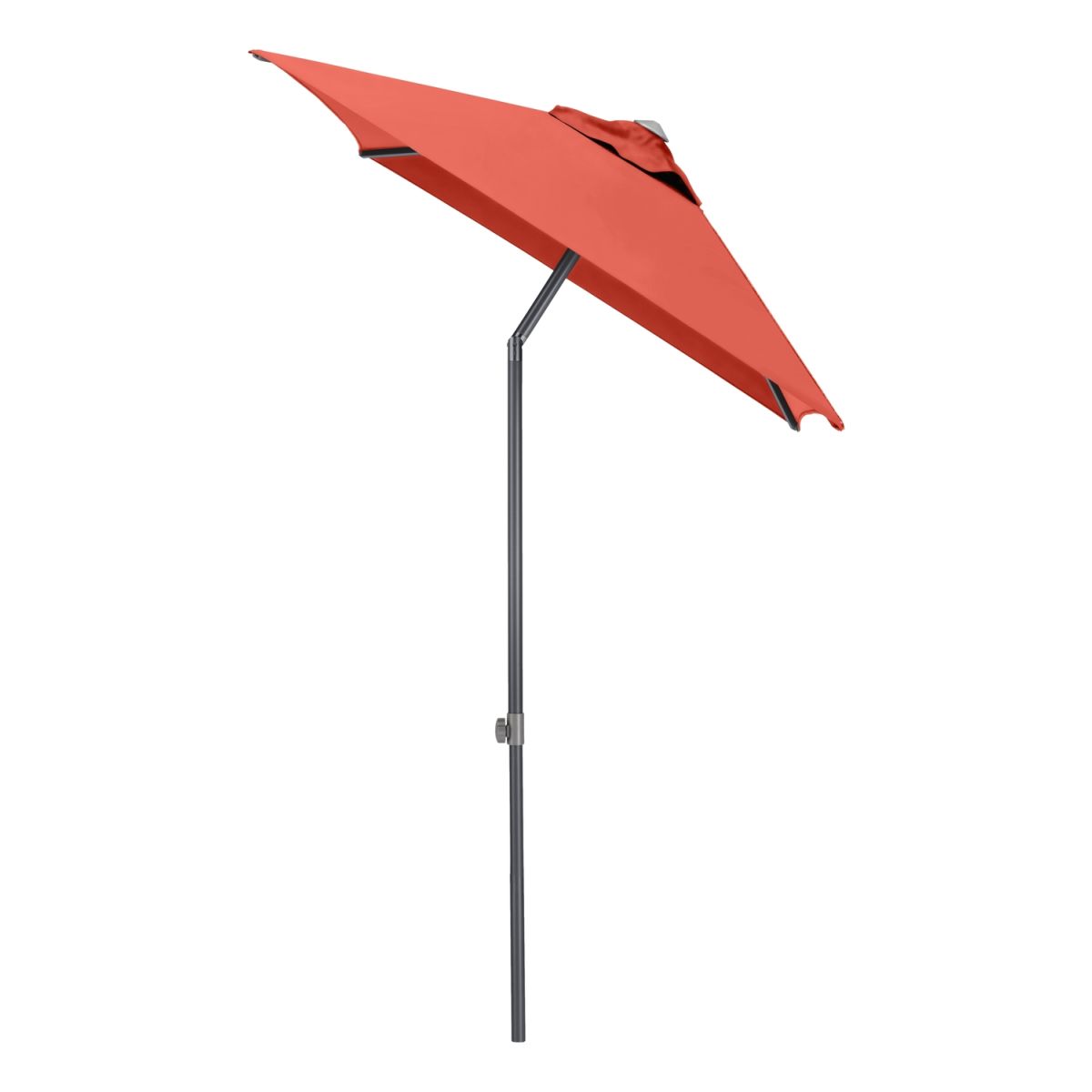 KETTLER Schirm UPF 50+ EASY PUSH, mit PU-Beschichtung 150x210x250 cm (LxBxH); terrakotta; Gestell anthrazit; rechteckig