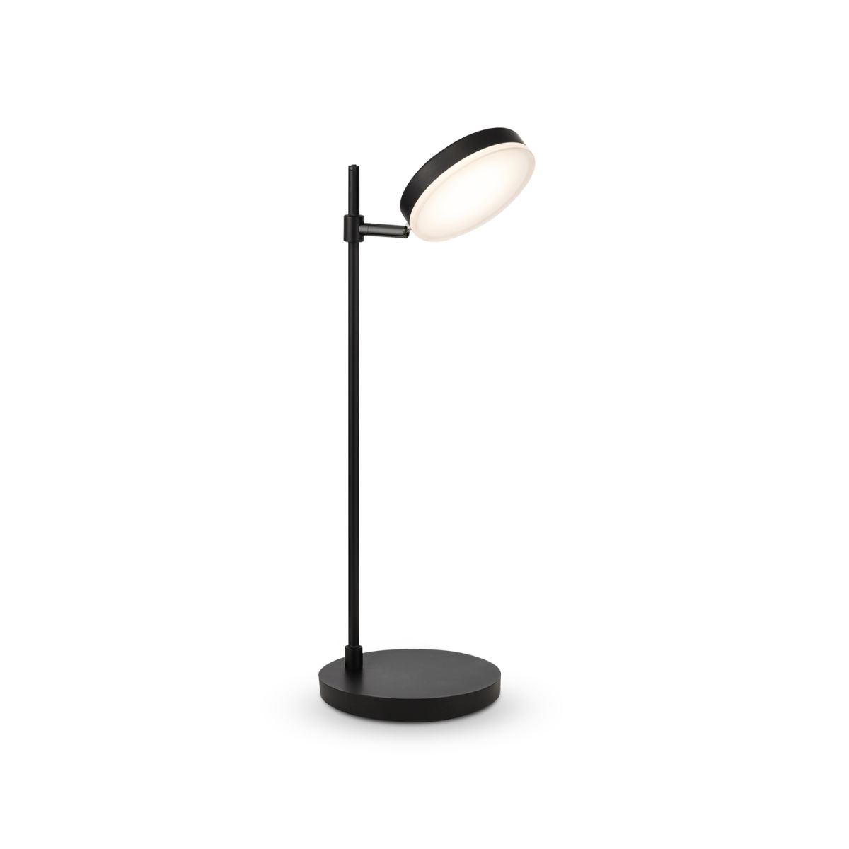 Maytoni Tischleuchte Fad Schwarz, aus Metall, LED, 420lm, 3000K; 19.4x16x47 cm (LxBxH); schwarz; Gestell schwarz