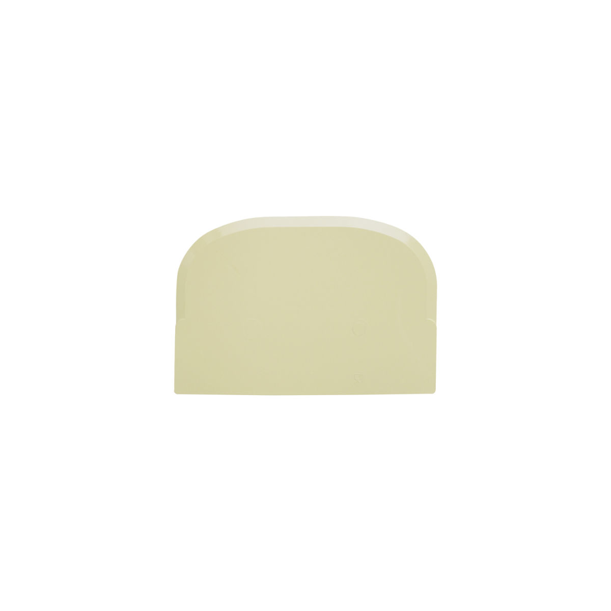 Schneider Teigschaber Polypropylen 12x8 cm (LxB); elfenbein